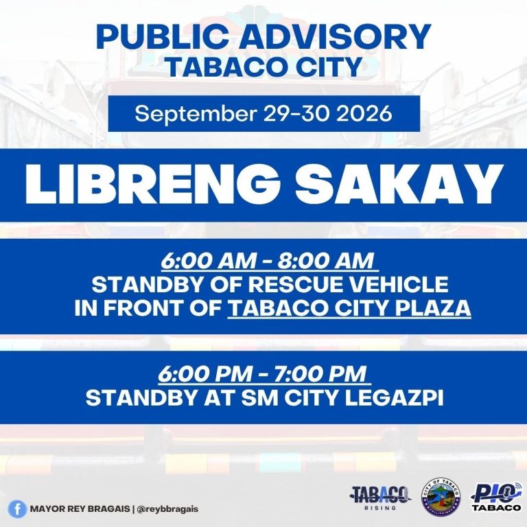 LIBRENG SAKAY PARA SA MGA MAIISTRANDED NA COMMUTER