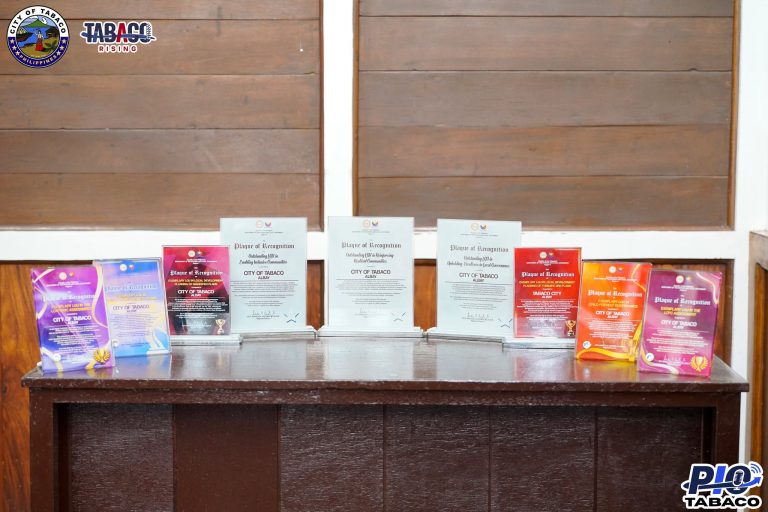 𝗧𝗔𝗕𝗔𝗖𝗢 𝗖𝗜𝗧𝗬 𝗘𝗔𝗥𝗡𝗦 𝗠𝗨𝗟𝗧𝗜𝗣𝗟𝗘 𝗥𝗘𝗖𝗢𝗚𝗡𝗜𝗧𝗜𝗢𝗡𝗦 𝗔𝗧 𝗗𝗜𝗟𝗚 𝗥𝗘𝗚𝗜𝗢𝗡𝗔𝗟 𝗢𝗙𝗙𝗜𝗖𝗘 𝗩 𝗔𝗟𝗗𝗔𝗪 𝗡𝗜𝗡 𝗛𝗢𝗡𝗥𝗔